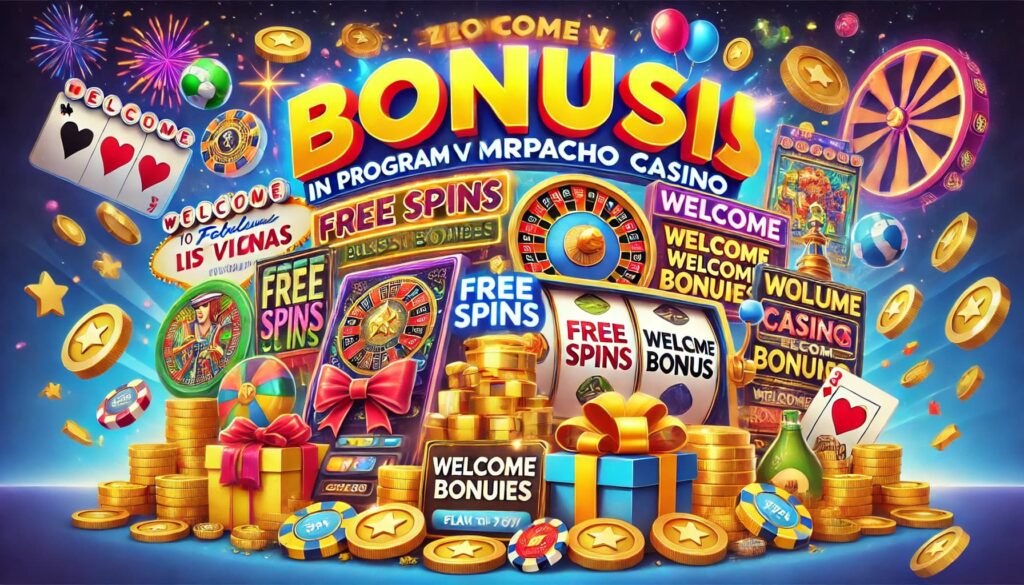 Bonusi in program zvestobe v MrPacho casino