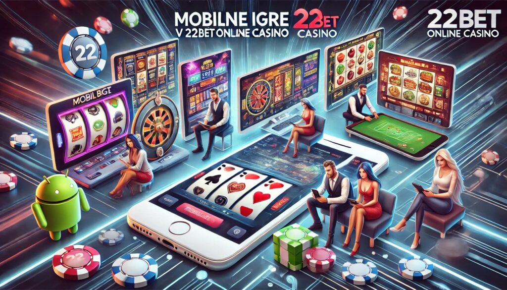 Mobilne igre v 22BET online casino