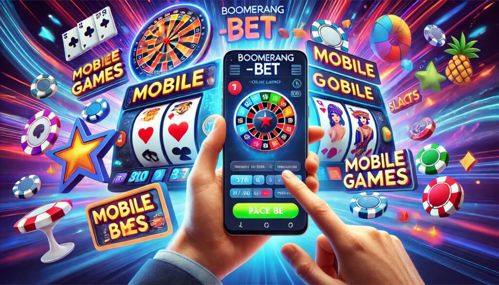 Mobilne igre v Boomerang-bet.com online casino